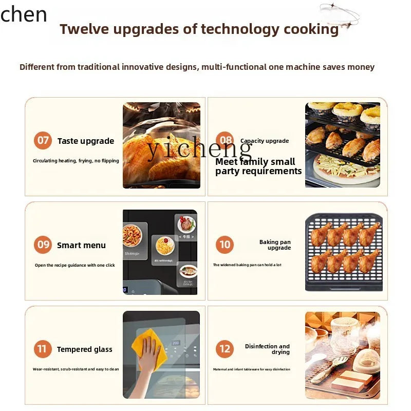 HXL  Air Electric Fryer Small Household Oven Microwave Oven Two-Three All-in-One Machine