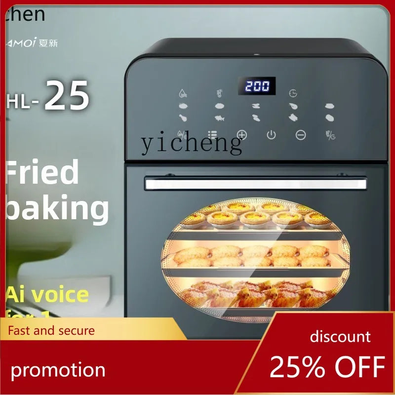 HXL  Air Electric Fryer Small Household Oven Microwave Oven Two-Three All-in-One Machine